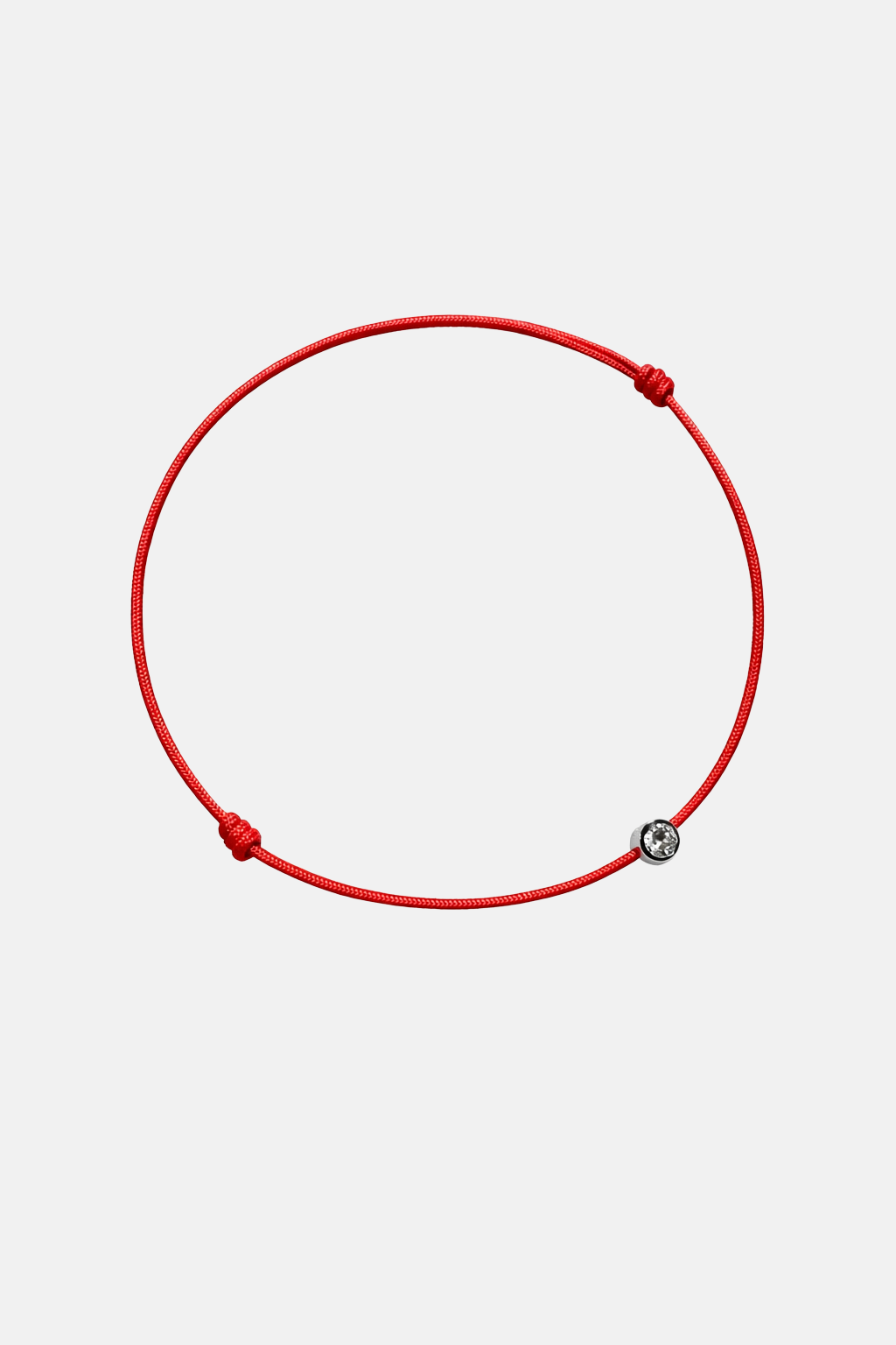 Sterling Bug Red String Protection  Bracelet